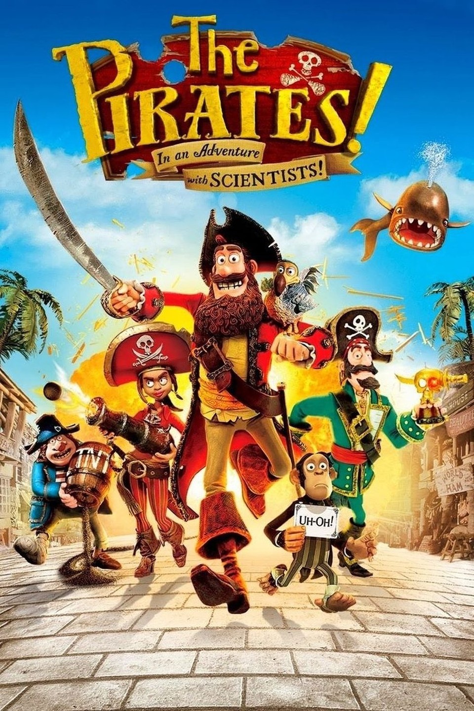 The Pirates In an Adventure with Scientists